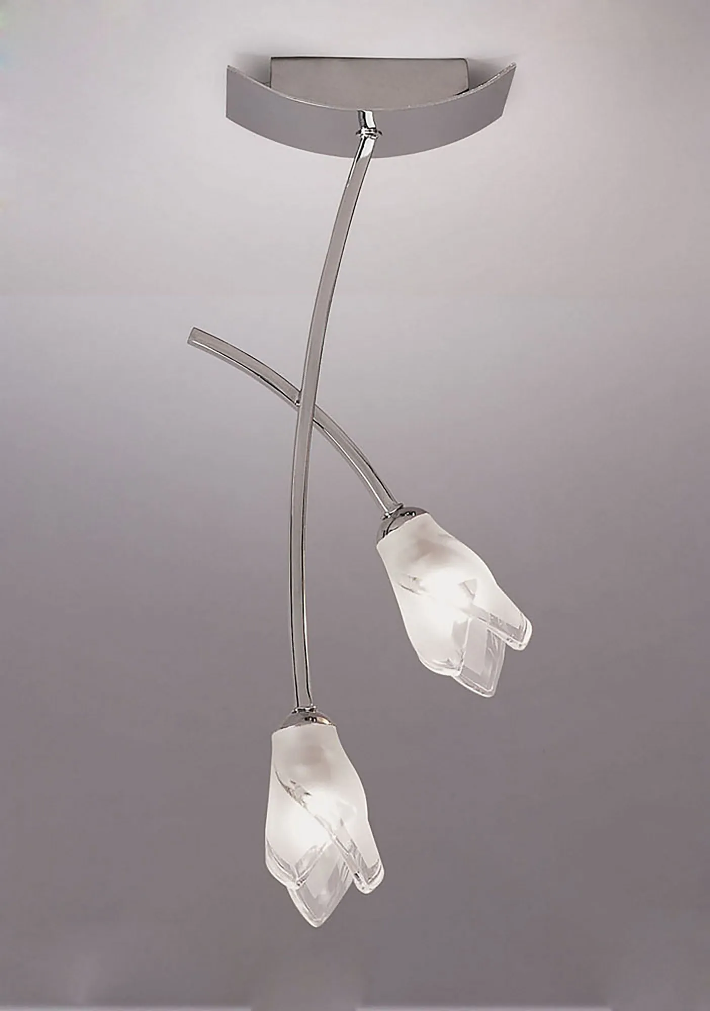 Pietra Polished Chrome Ceiling Lights Mantra Semi Flush Fittings Pietra Polished Chrome Ceiling Lights Mantra Semi Flush Fittings